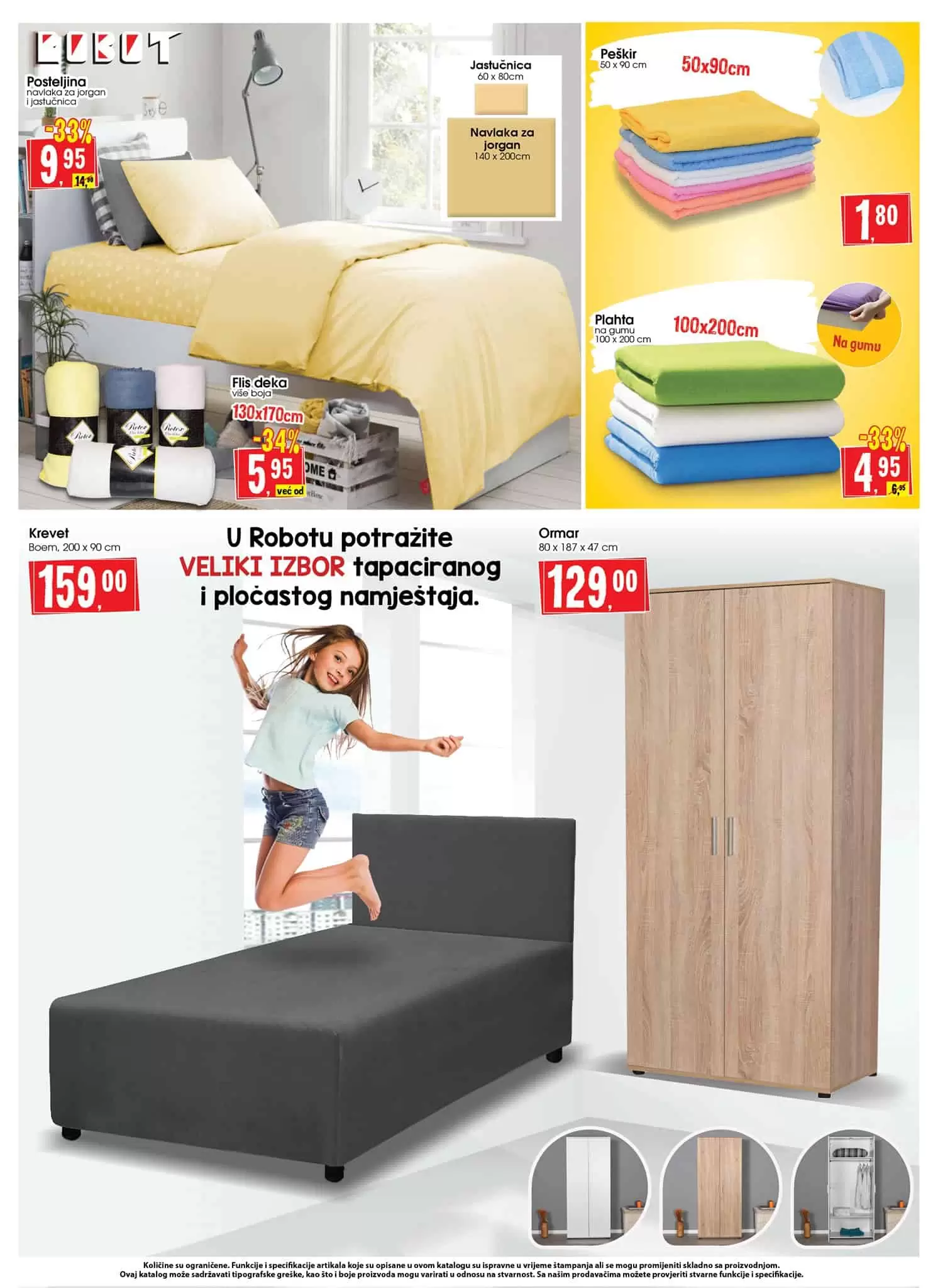 Robot akcijski katalog. snizenje. akcija. popust. snizeno. 