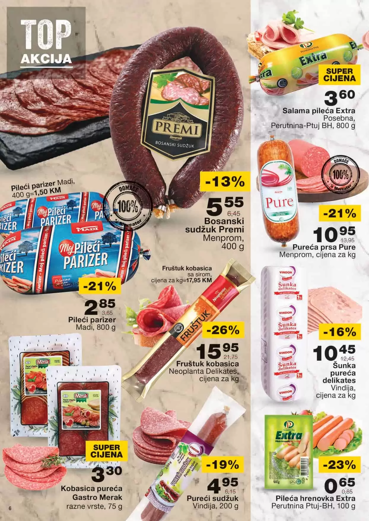 mercator kataloska akcija. mercator snizenje. mercator lozionicka.