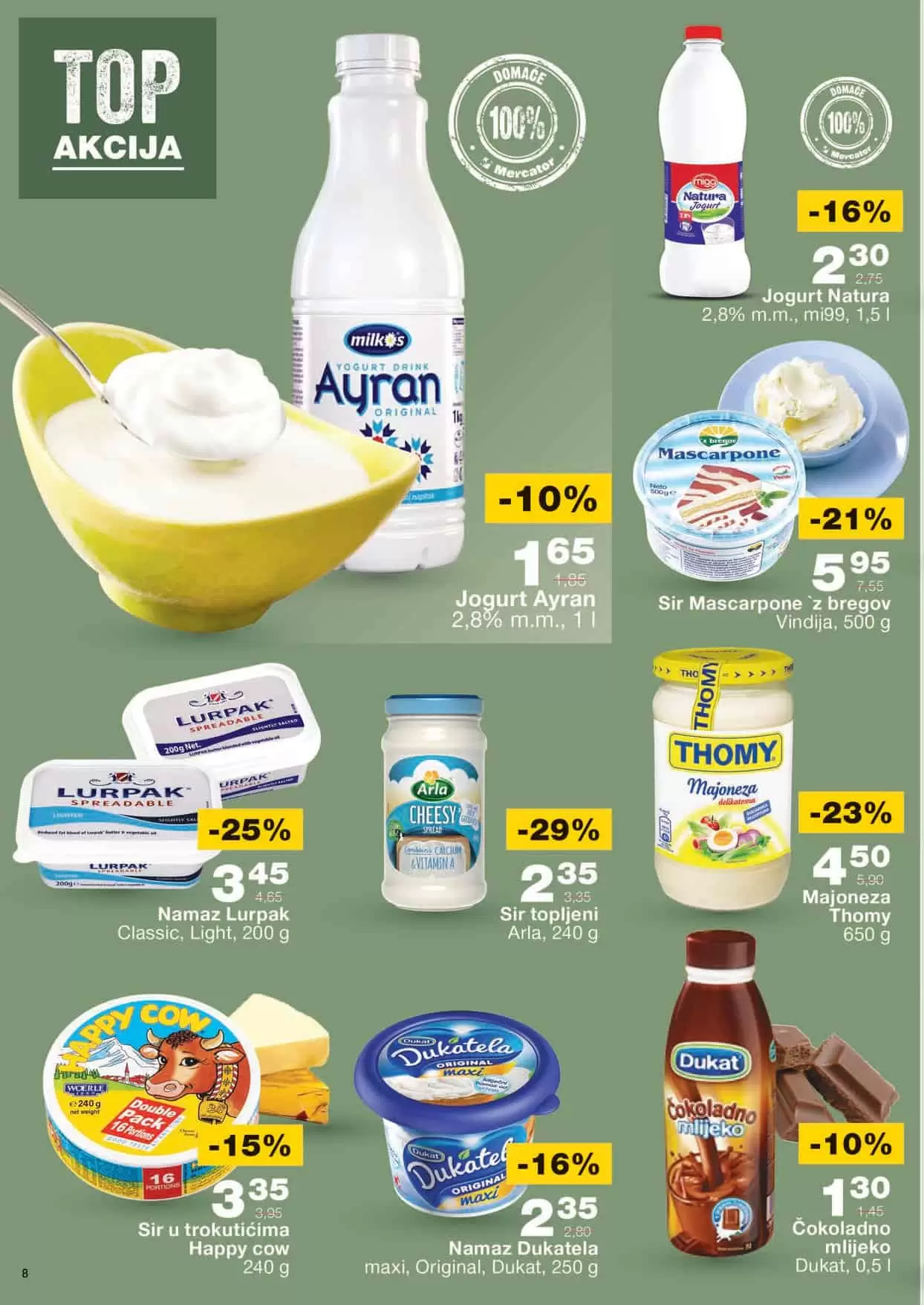 Robot akcijski katalog. snizenje. akcija. popust. snizeno. m