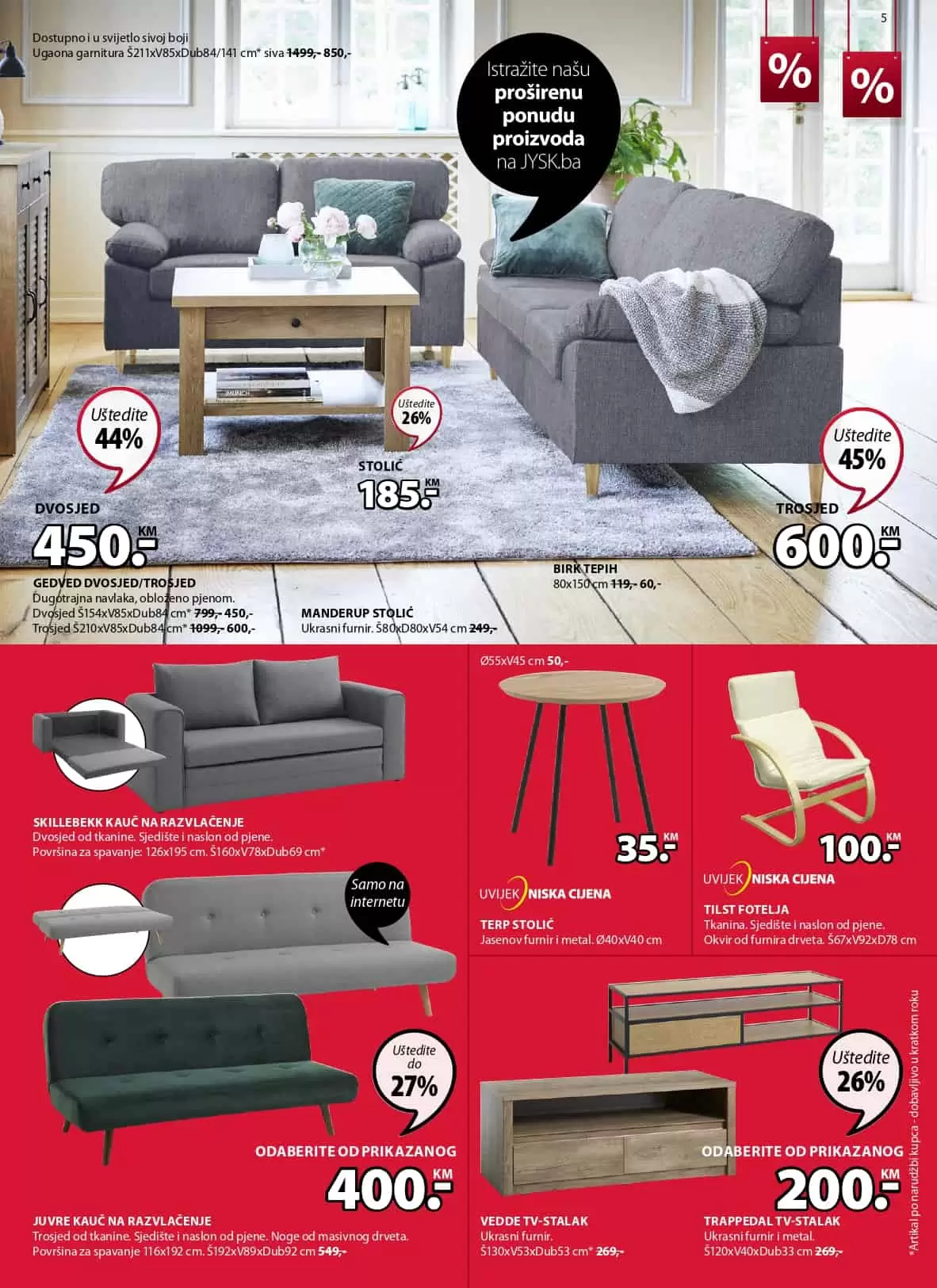 jysk akcijski katalog. snizenje. popust, korona virus. online kupovina. 