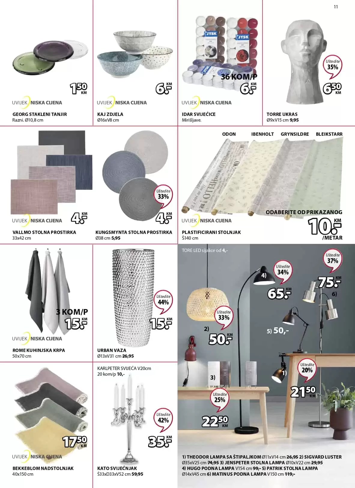 Jysk akcijski katalog. snizenje. akcija. popust. katalog.