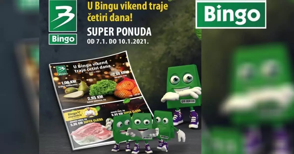 bingo super akcija. bingo katalog. bingo bcc. bingo sarajevo. bingo tuzla.