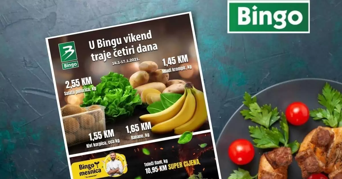bingo akcijski katalog. bingo snizenje. bingo popusti. bingo magazin plus