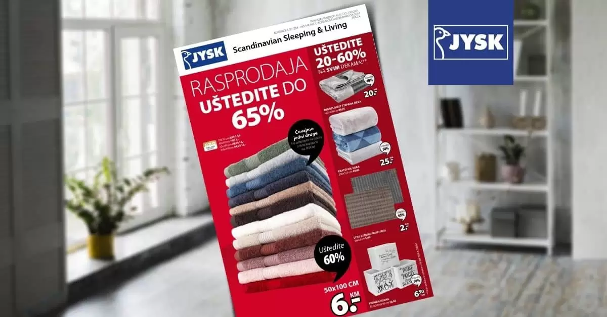jysk akcijski katalog. jysk raspodaja. jysk snizenje. jysk popust.
