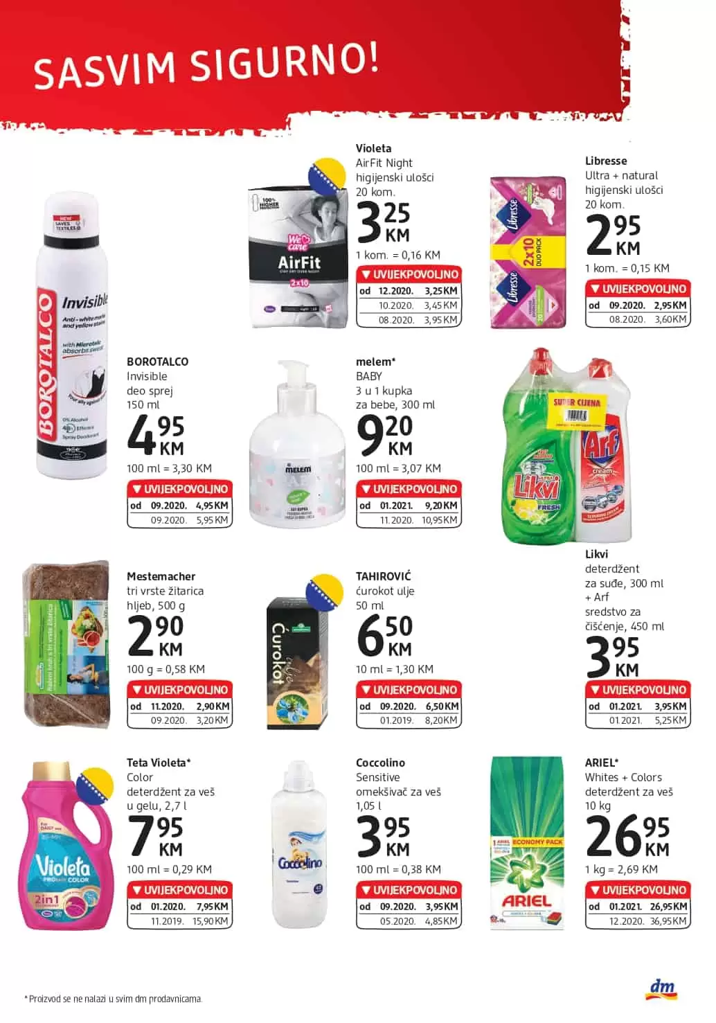 dm snizenje. dm akcijski katalog. popust. akcja. snizeno. 