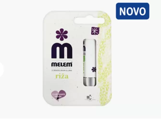 Melem, balzam za usne, riža, 4,5 g