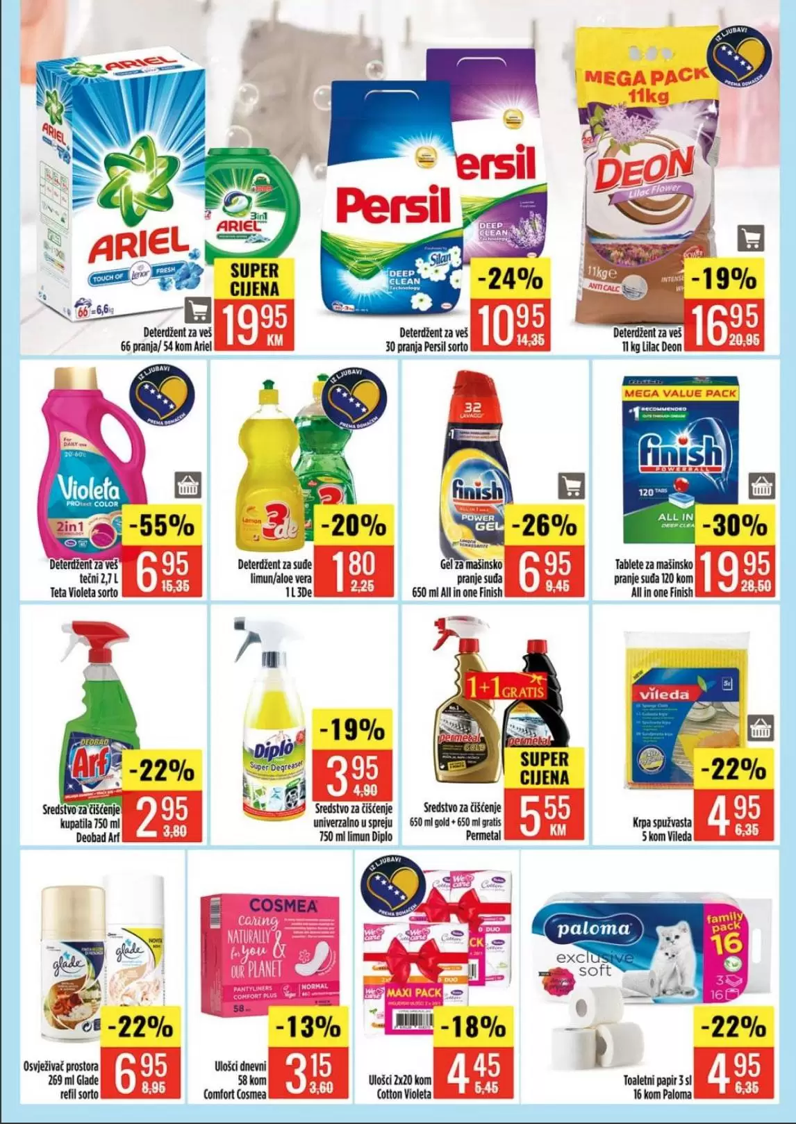 Bingo super akcija. bingo kljad dobrih cijena. snizeno. akcija. popust.