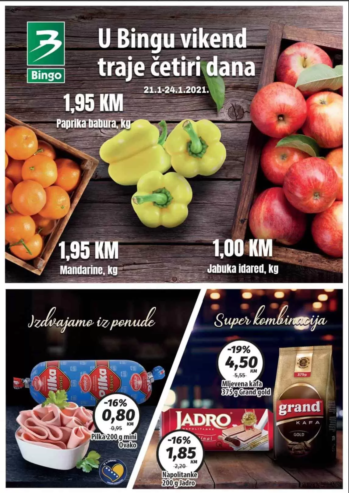 bingo katalog. bingo snizenje. bingo akcija. 