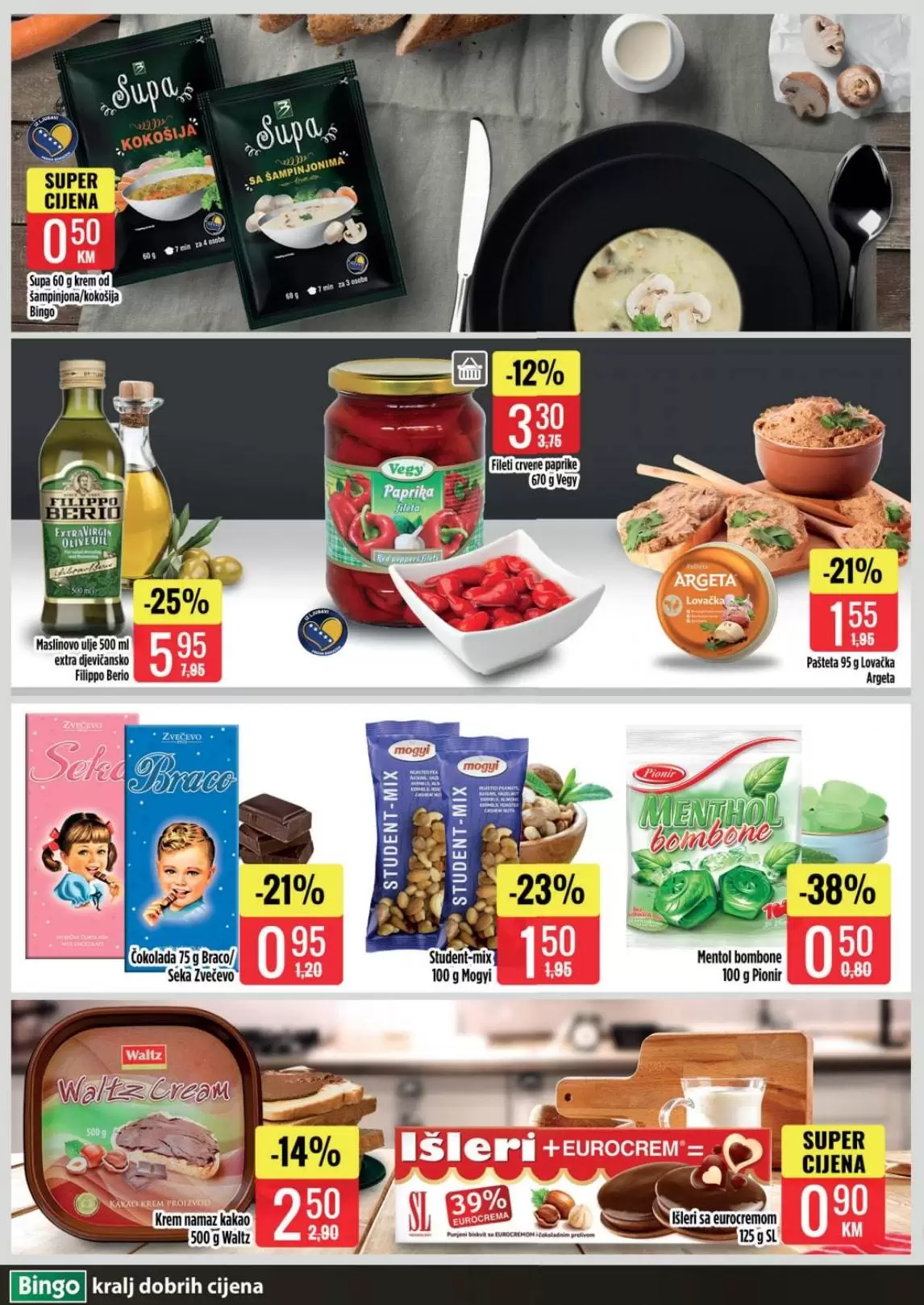 bingo akcijski katalog. bingo katalog. snizenje. akcija. 