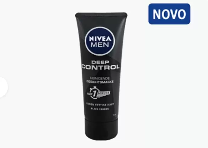 Nivea Men, Deep Control, maska za lice 75 ml