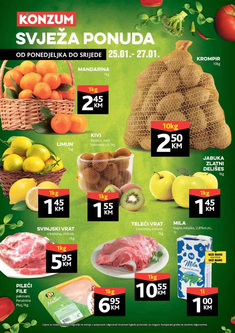 svjeza ponuda Konzum