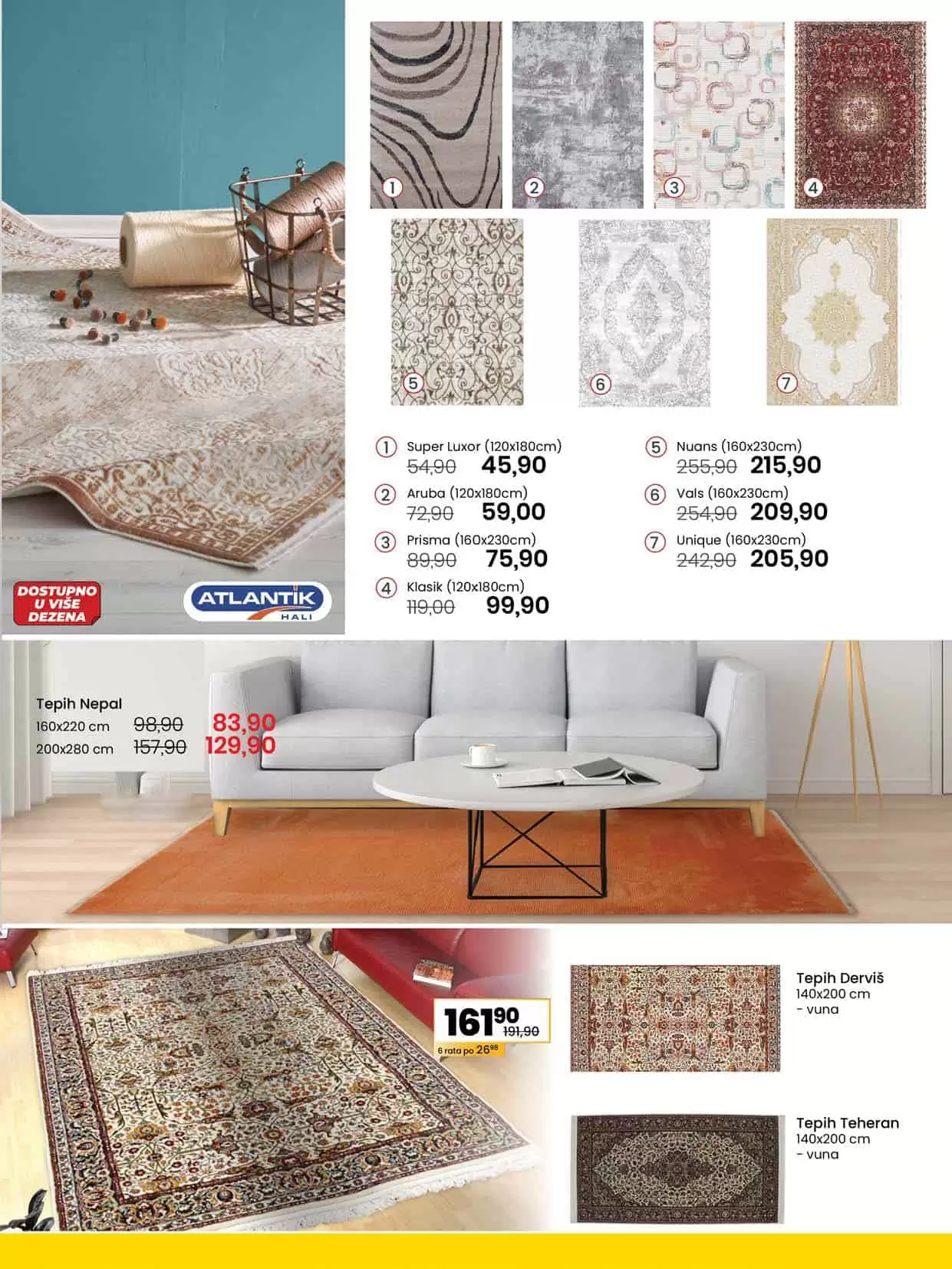 bingo akcijski katalog. snizenje. popust. akcija. snizeno. 