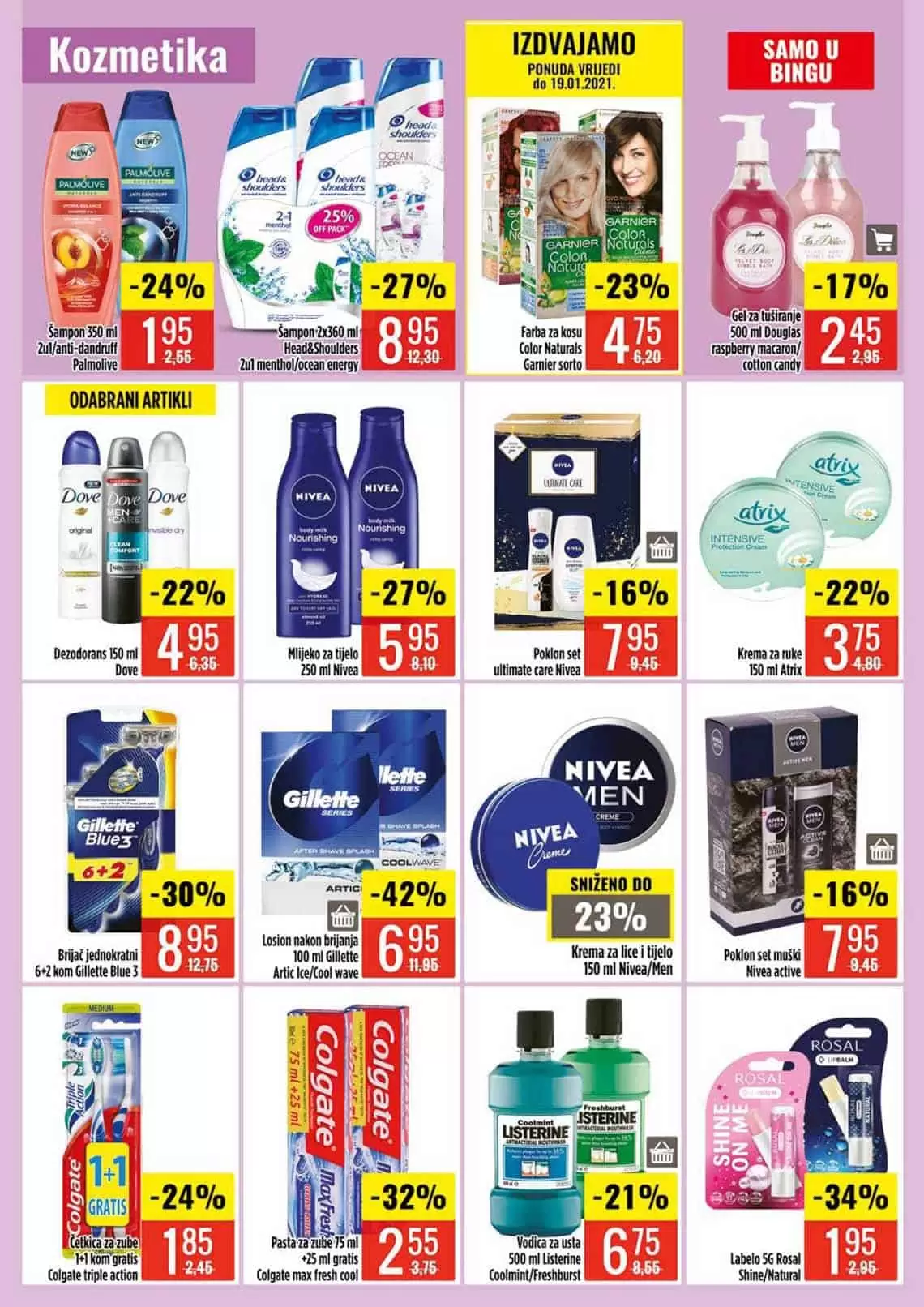 bingo akcijski katalog. bingo snizenje. bingo popusti. bingo magazin plus