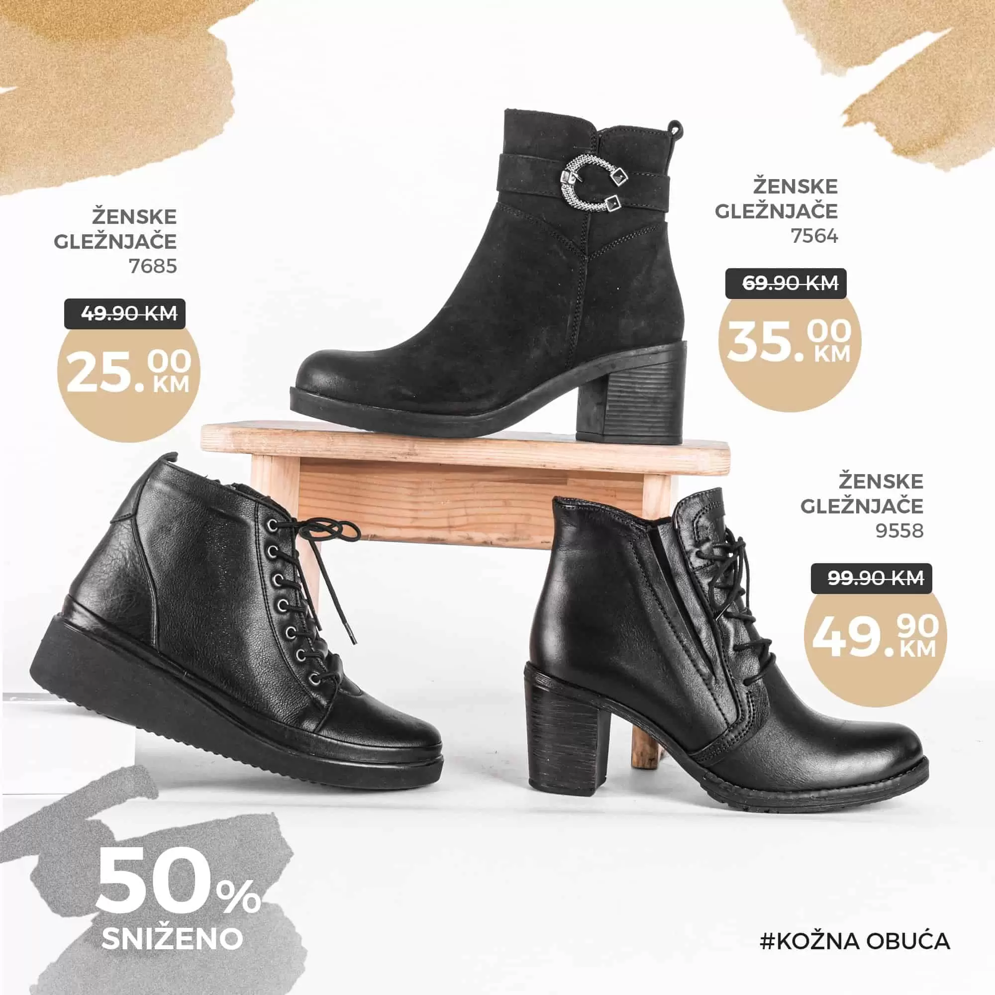 fis snizenje cizama 50% cizme, gleznjace, cipele