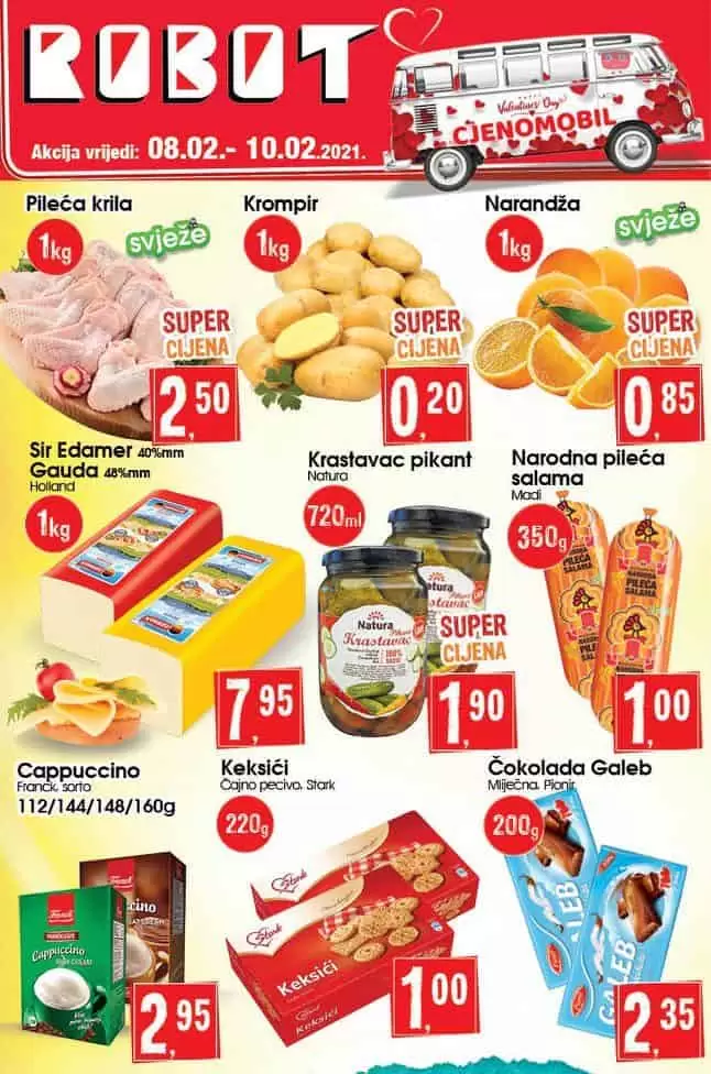 robot akcijski katalog. robot vikend akcija. snizenje. popust.