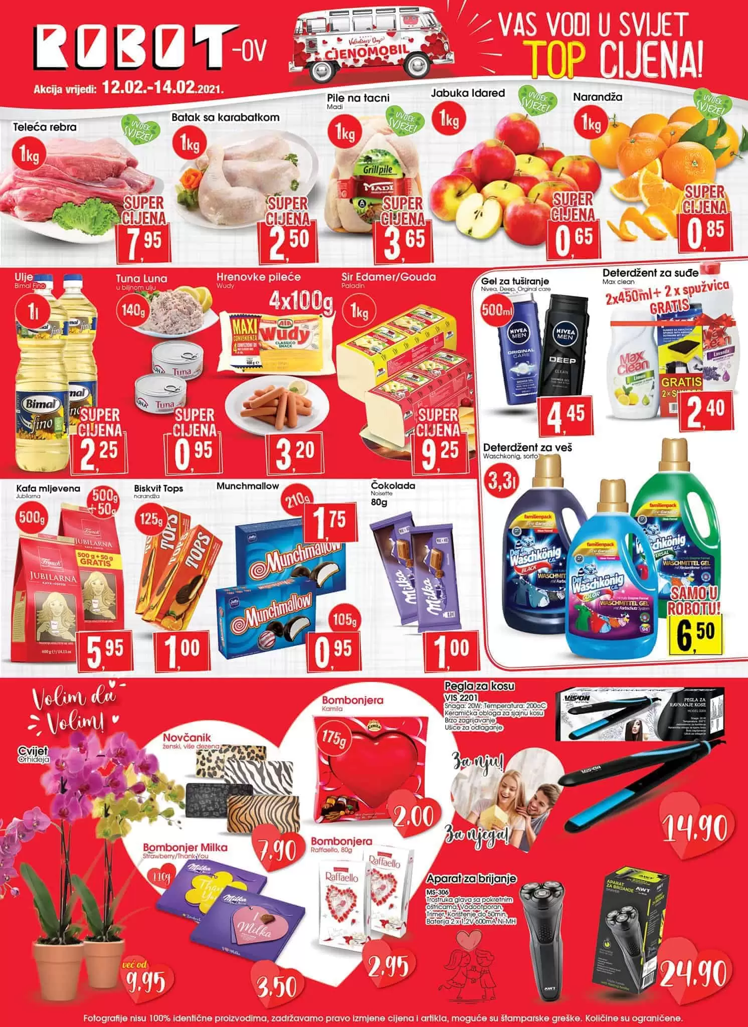 robot akcijski katalog. robot vikend akcija. snizenje. popust.