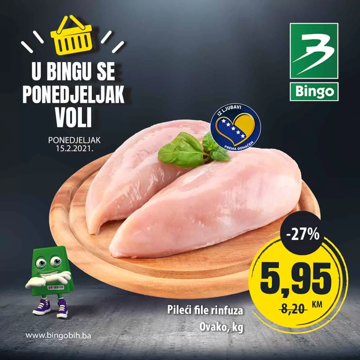 bingo akcijski katalog. snizenje. popust. akcija. snizeno.