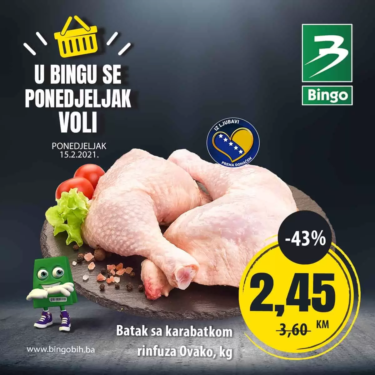 bingo akcijski katalog. snizenje. popust. akcija. snizeno.