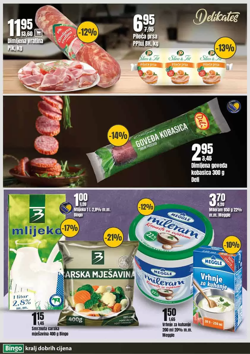 bingo katalog. bingo tuzla.snizenje. akcija. popust. 