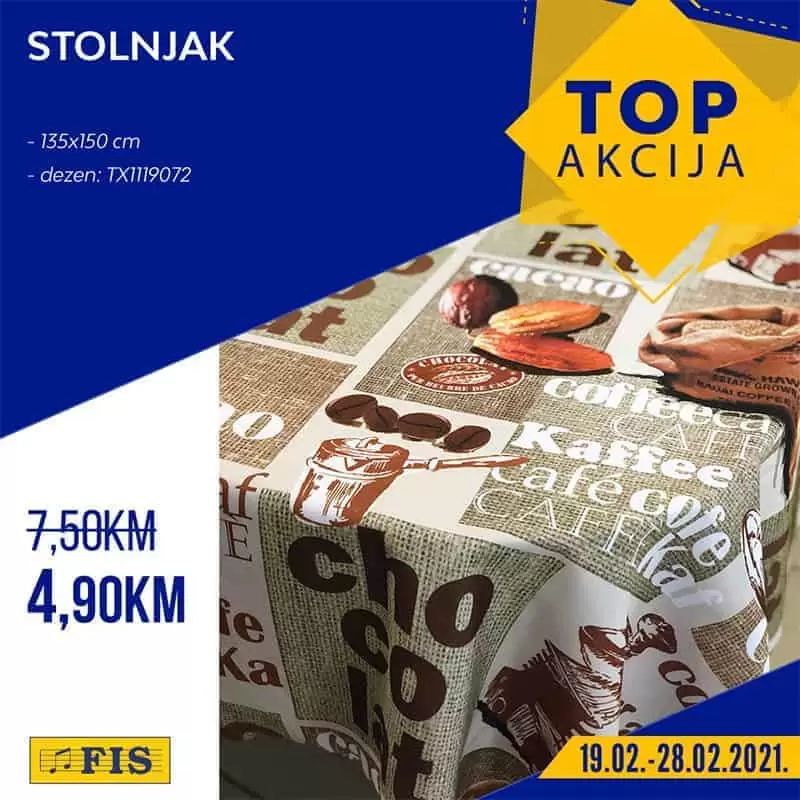 fis akcijaki katalog. snizenje. popust. korona virus.