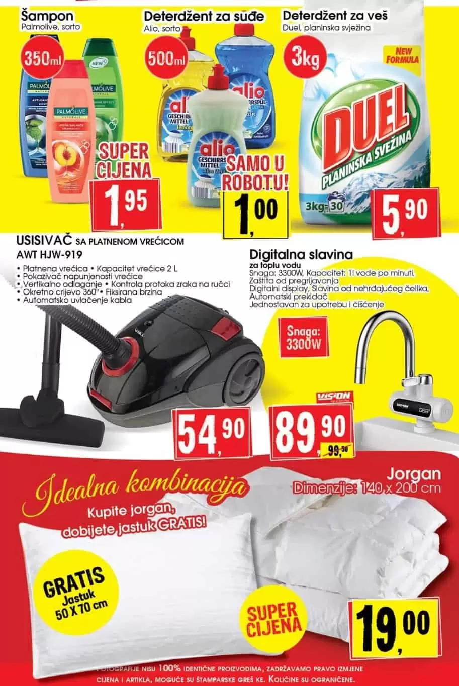 robot akcijski katalog. robot vikend akcija. snizenje. popust.