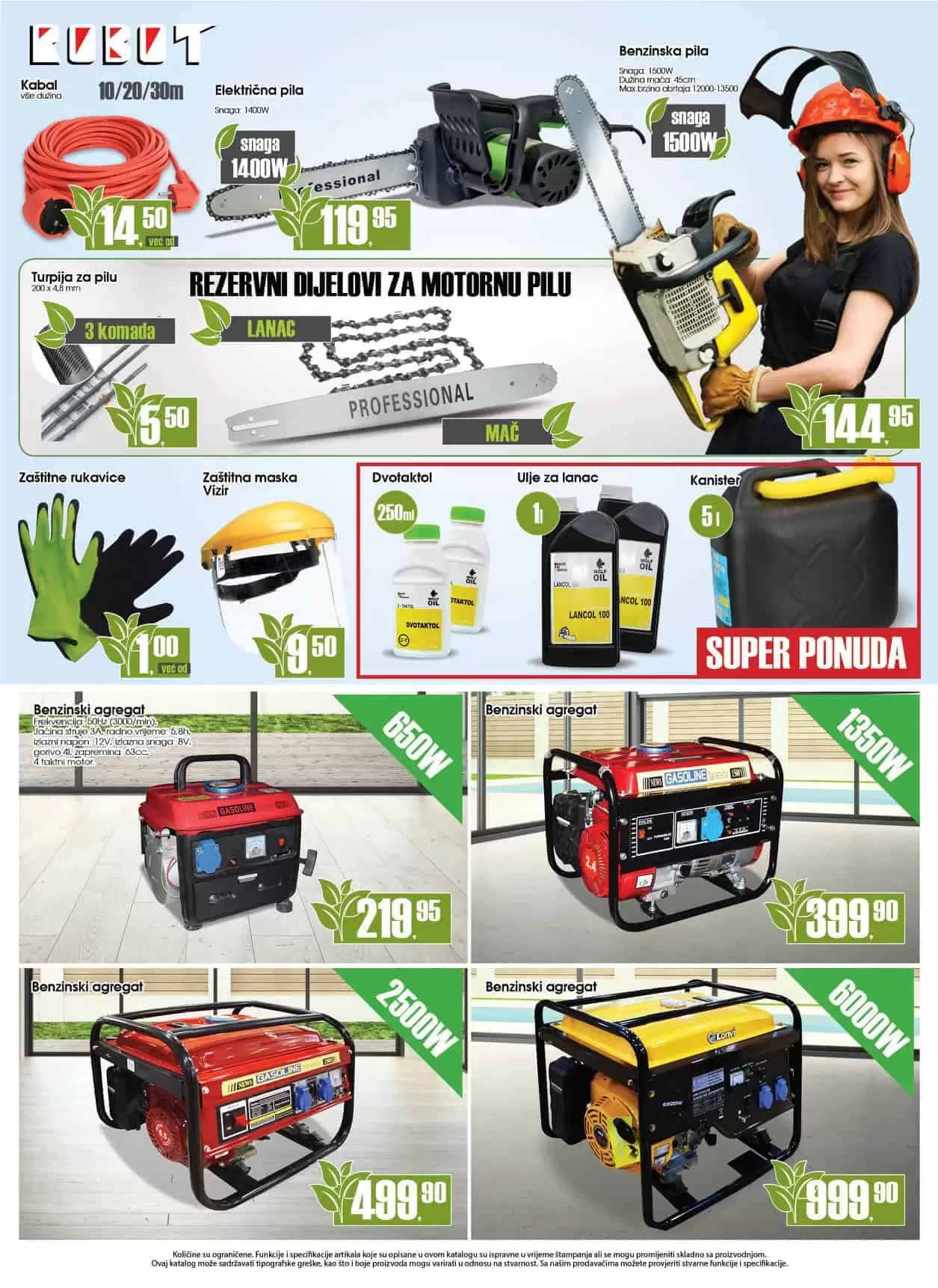 robot akcijski katalog. robot vikend akcija. snizenje. popust. 