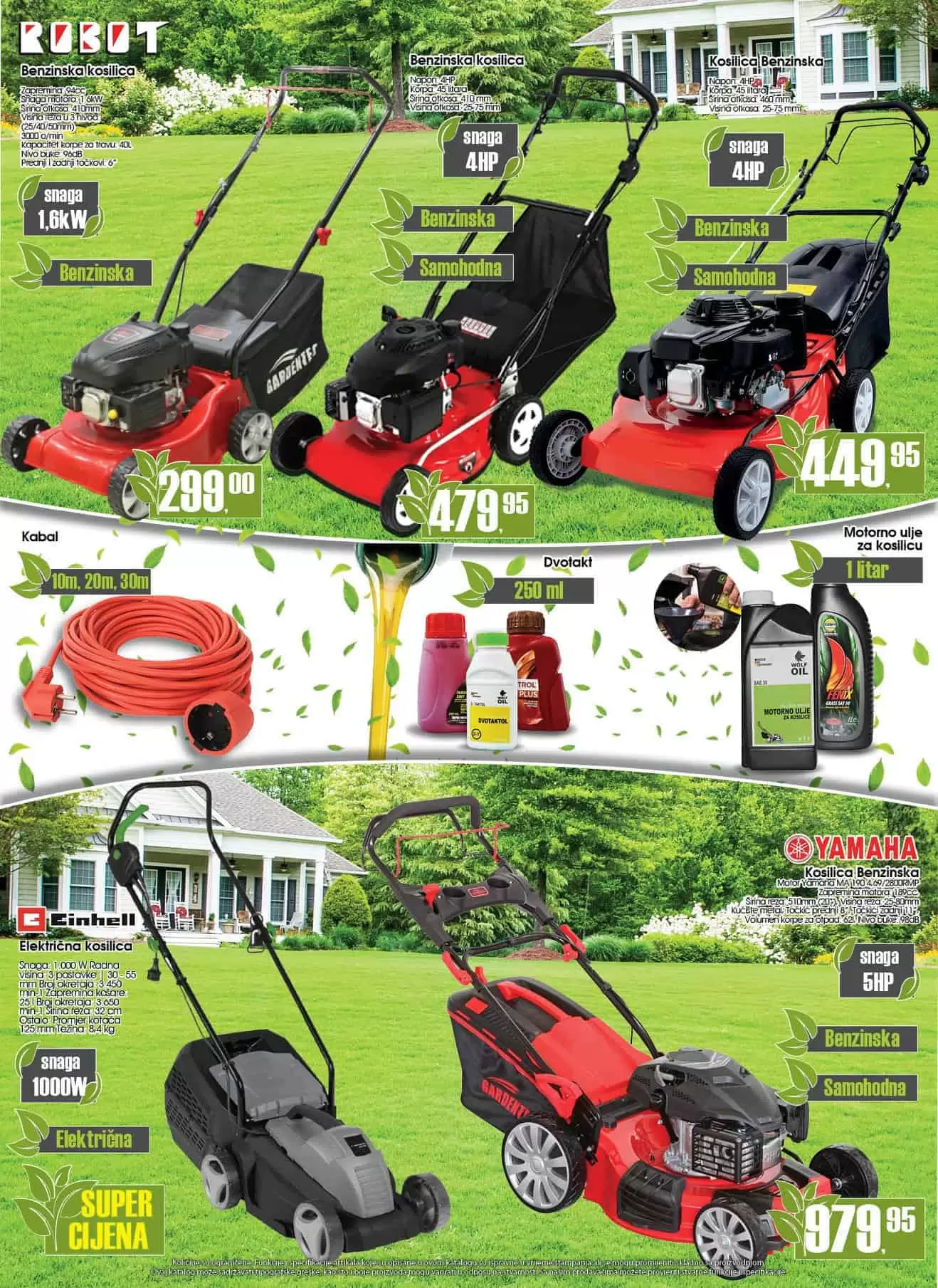 robot akcijski katalog. snizenje skolskog pribora.