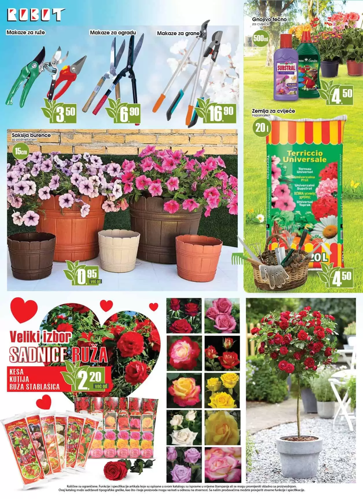 robot akcijski katalog. robot vikend akcija. snizenje. popust. 