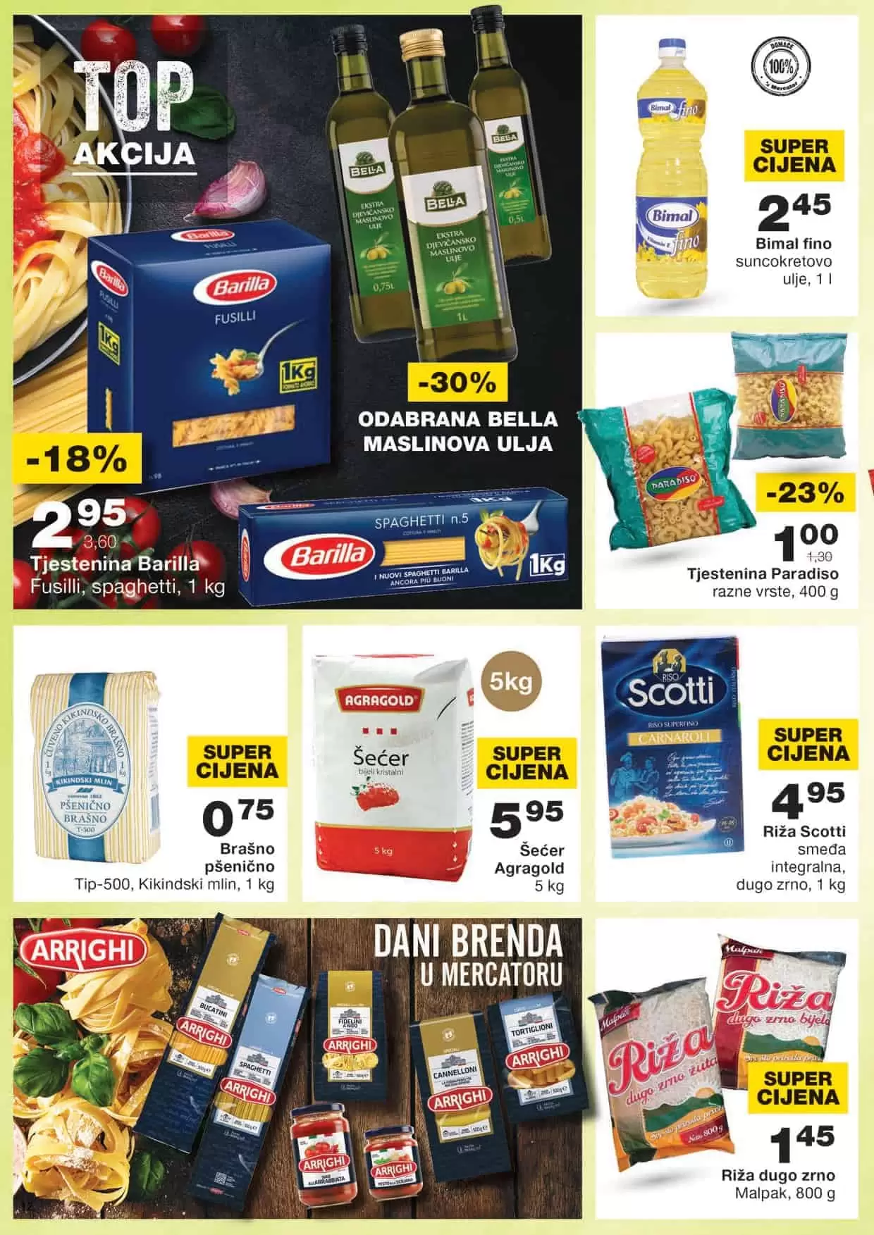 mercator kataloska akcija. mercator snizenje. mercator lozionicka.