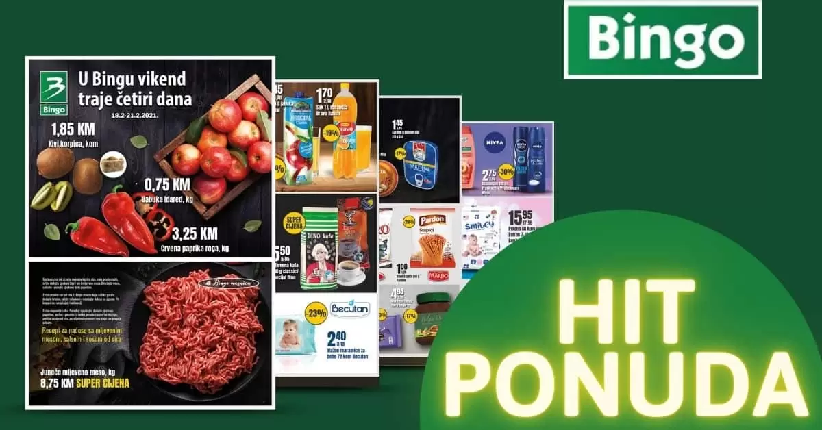 bingo super akcija. bingo katalog. bingo bcc. bingo sarajevo. bingo tuzla.