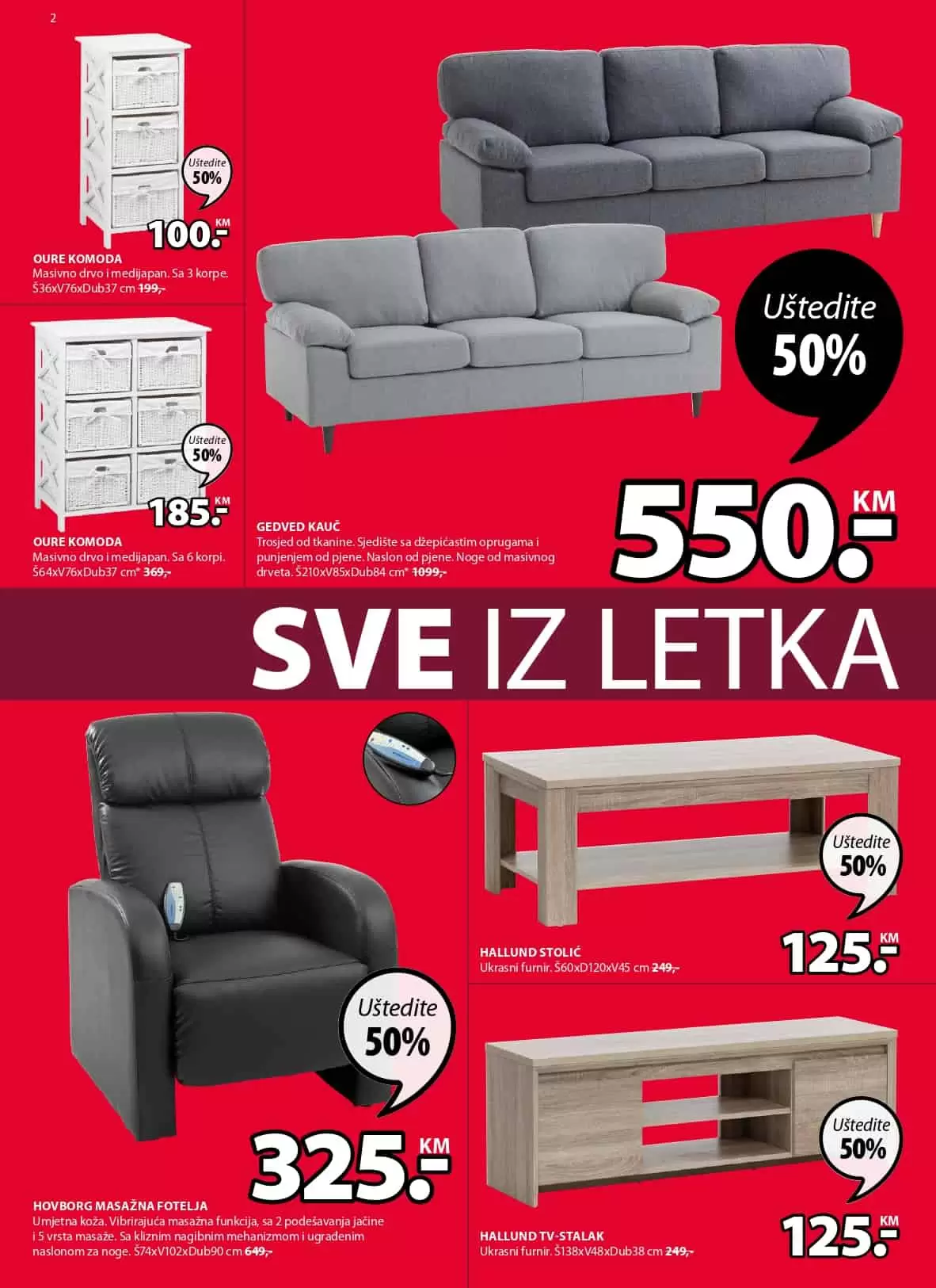 Jysk akcija. Jysk madrac. katalog. popust. snizenje. 