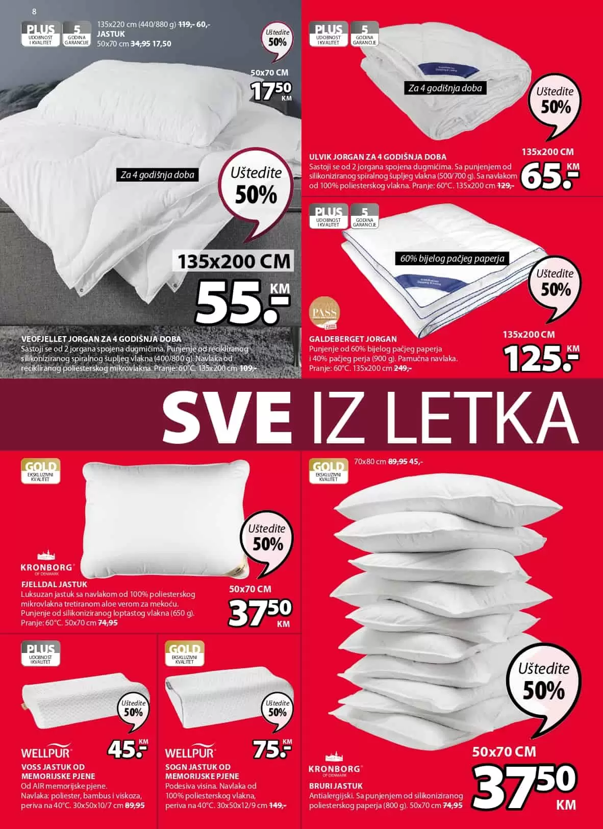 Jysk akcijski katalog. korona virus. snizenje. akcija. popust. 