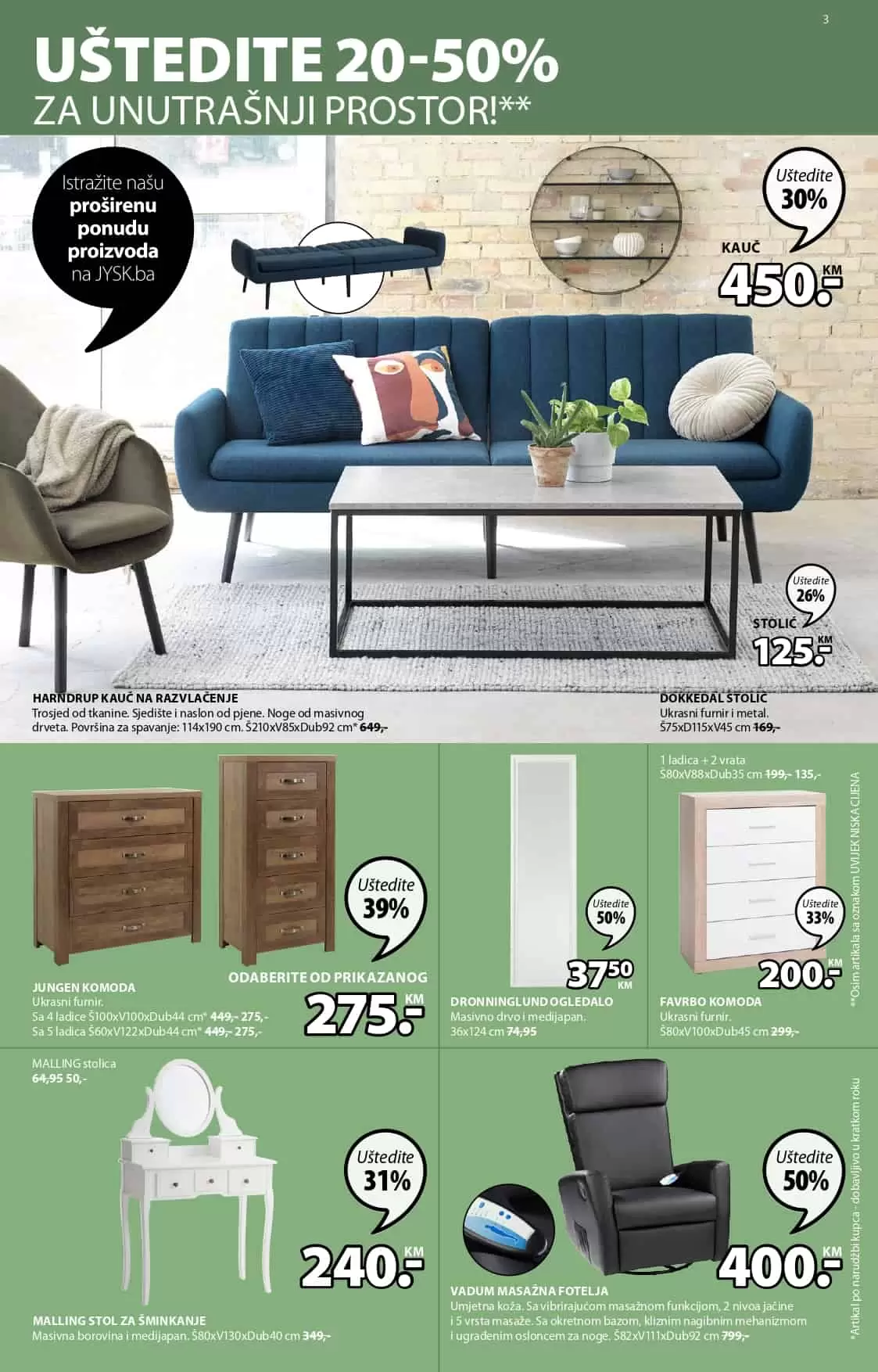 Jysk akcija. Jysk madrac. katalog. popust. snizenje.