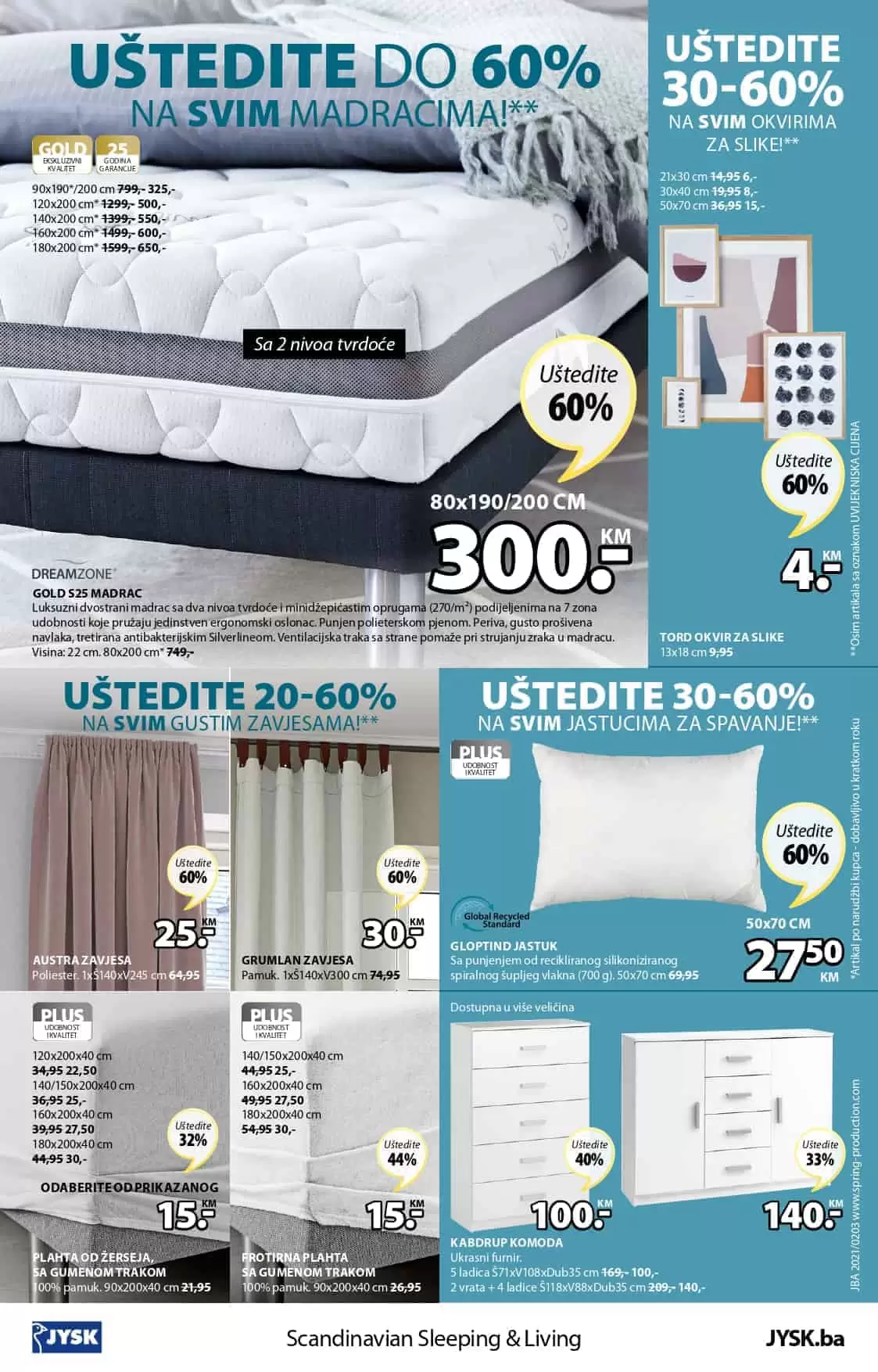 Jysk akcijski katalog. korona virus. snizenje. akcija. popust.