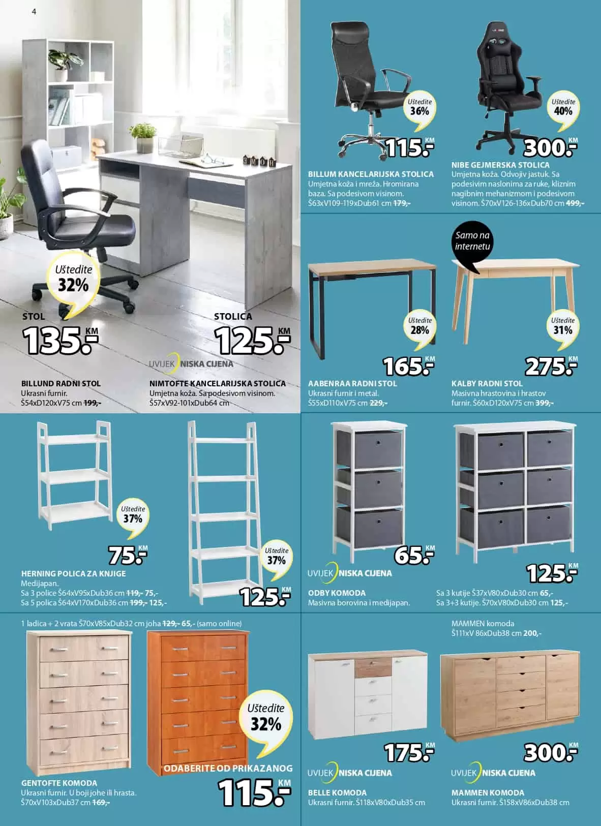 jysk.ba rasprodaja  jysk katalog  jysk akcija stolice  jysk mostar Jysk katalog. 