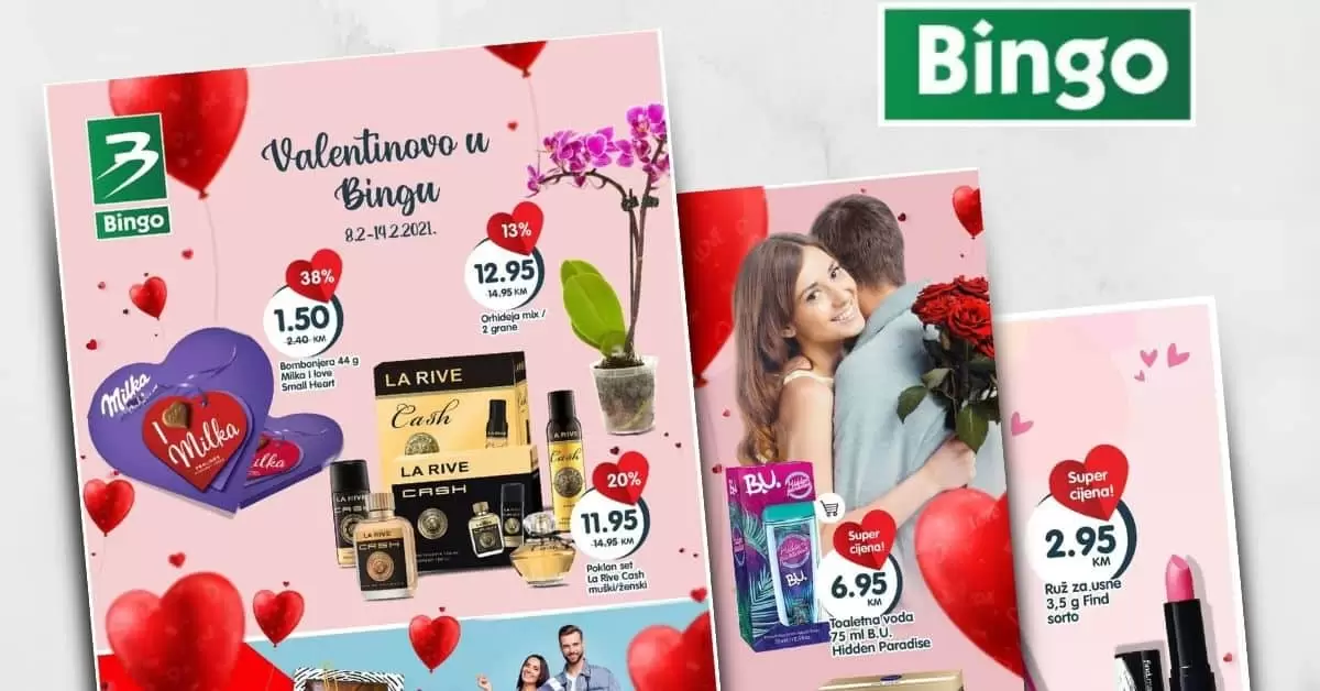 bingo akcijski katalog. snizenje. popust. akcija. snizeno.