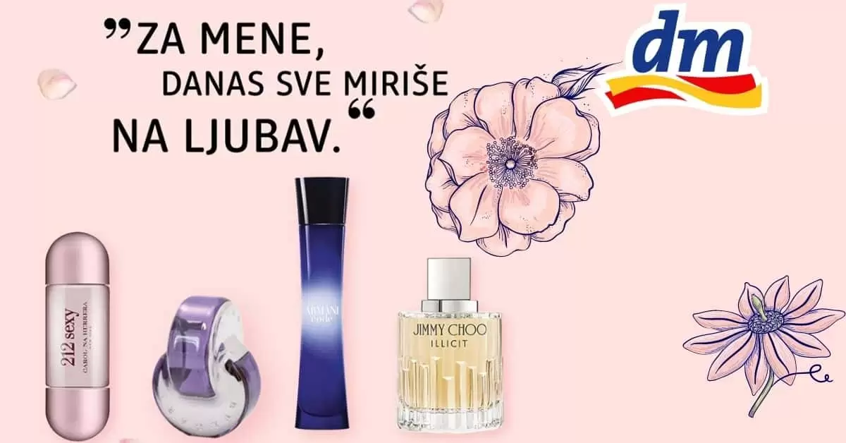 dm sniženje parfema! Ponuda vrijedi od 03.02.2021. godine 