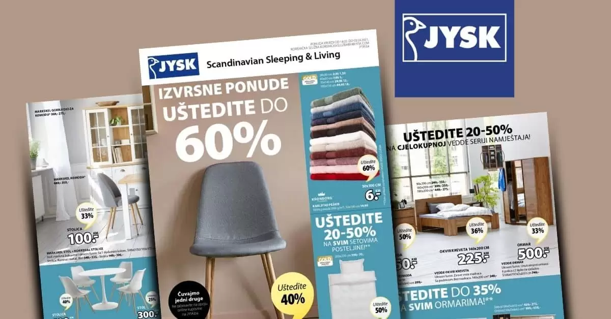 Jysk akcijski katalog 18.02-03.03.2021. godine