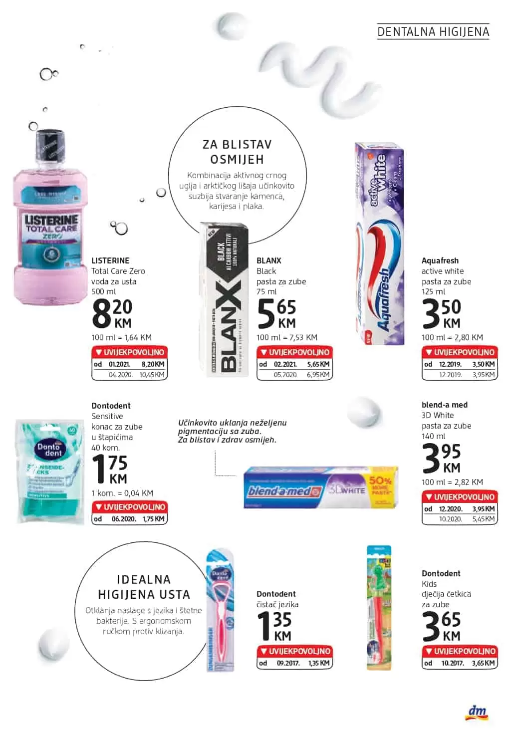 alverde. balea. dm market. 