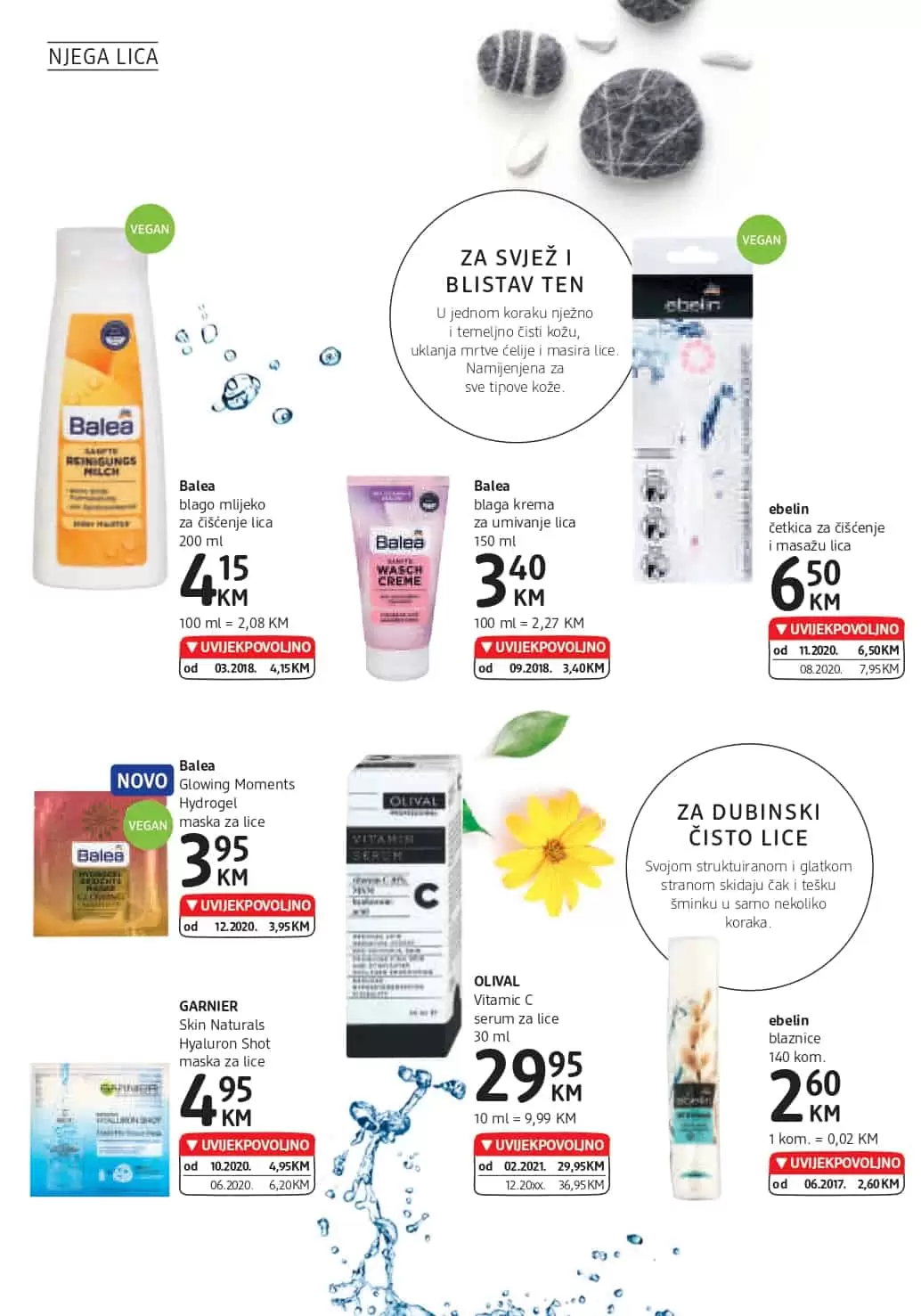 njeha tijela. losion za tijelo. alverde. balea. nivea. krema za tijelo. 