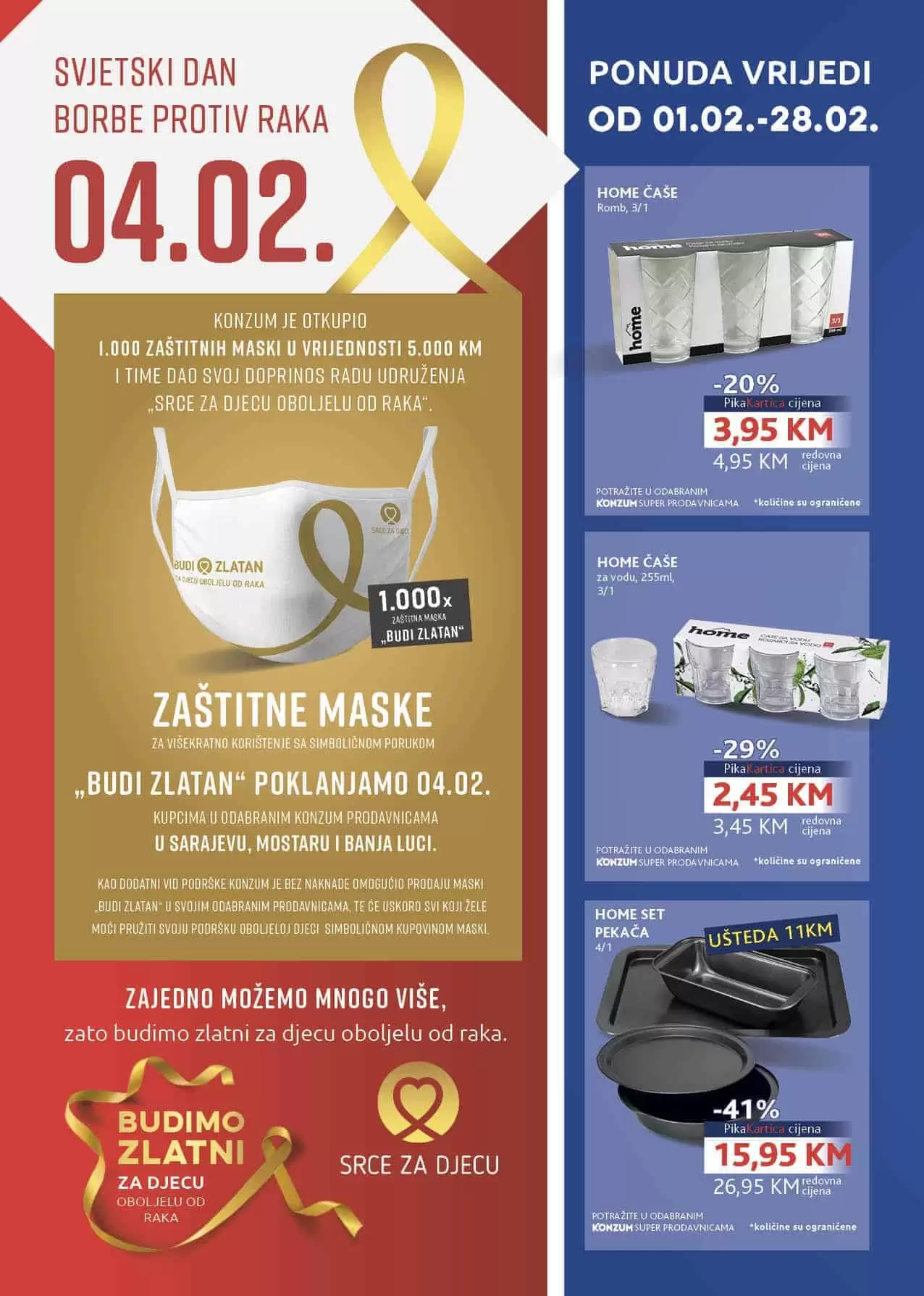 Konzum akcijski katalog. konzum snizenje. konzum akcija. snizeno. popust. katalog.