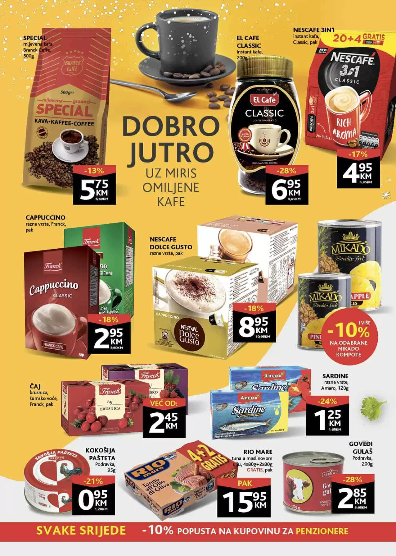 Konzum akcijski katalog. konzum snizenje. konzum akcija. snizeno. popust. katalog. 