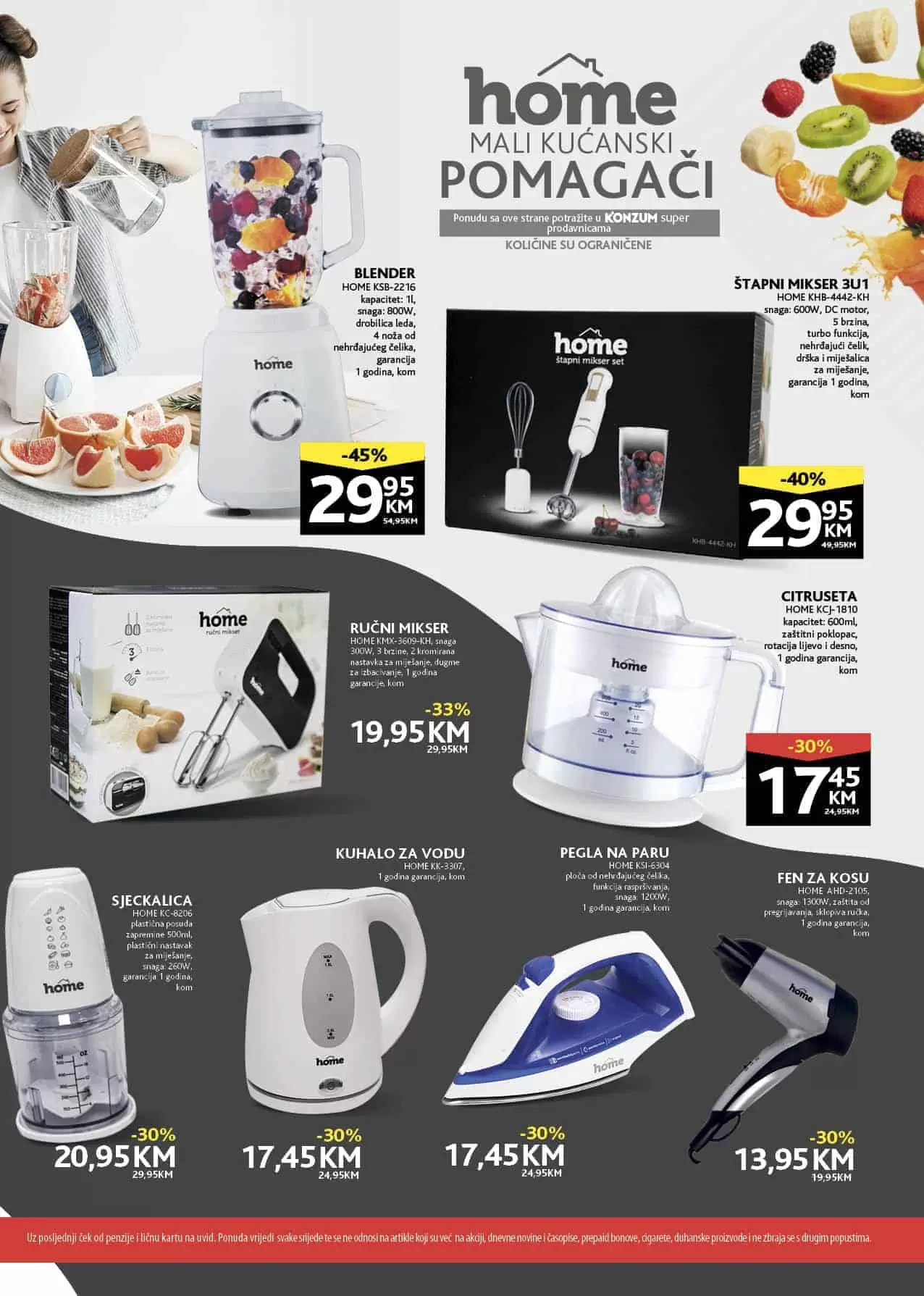 konzum katalog. konzum akcija. snizenje. akcija. popust.