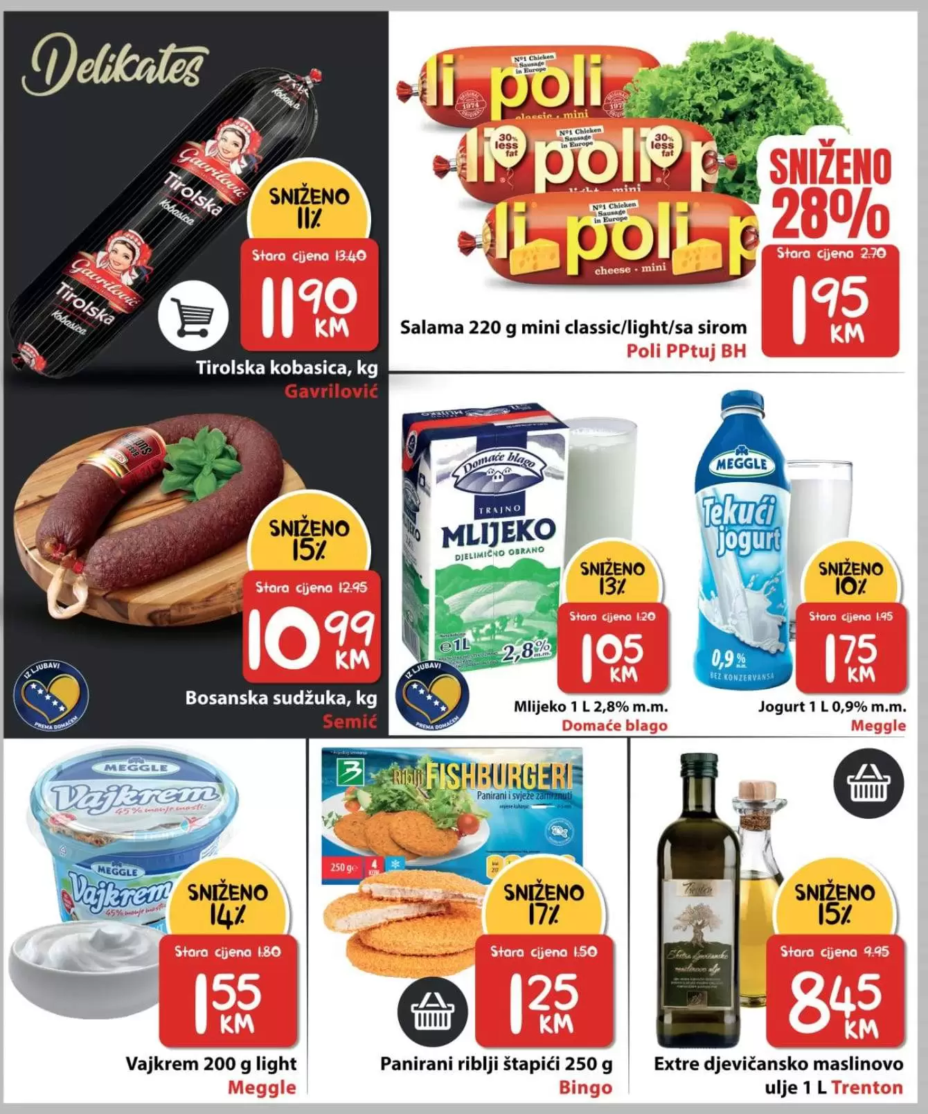 Bingo super akcija. bingo kljad dobrih cijena. snizeno. akcija. popust.