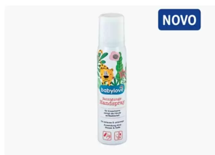 babylove, sprej za ruke, 100 ml 