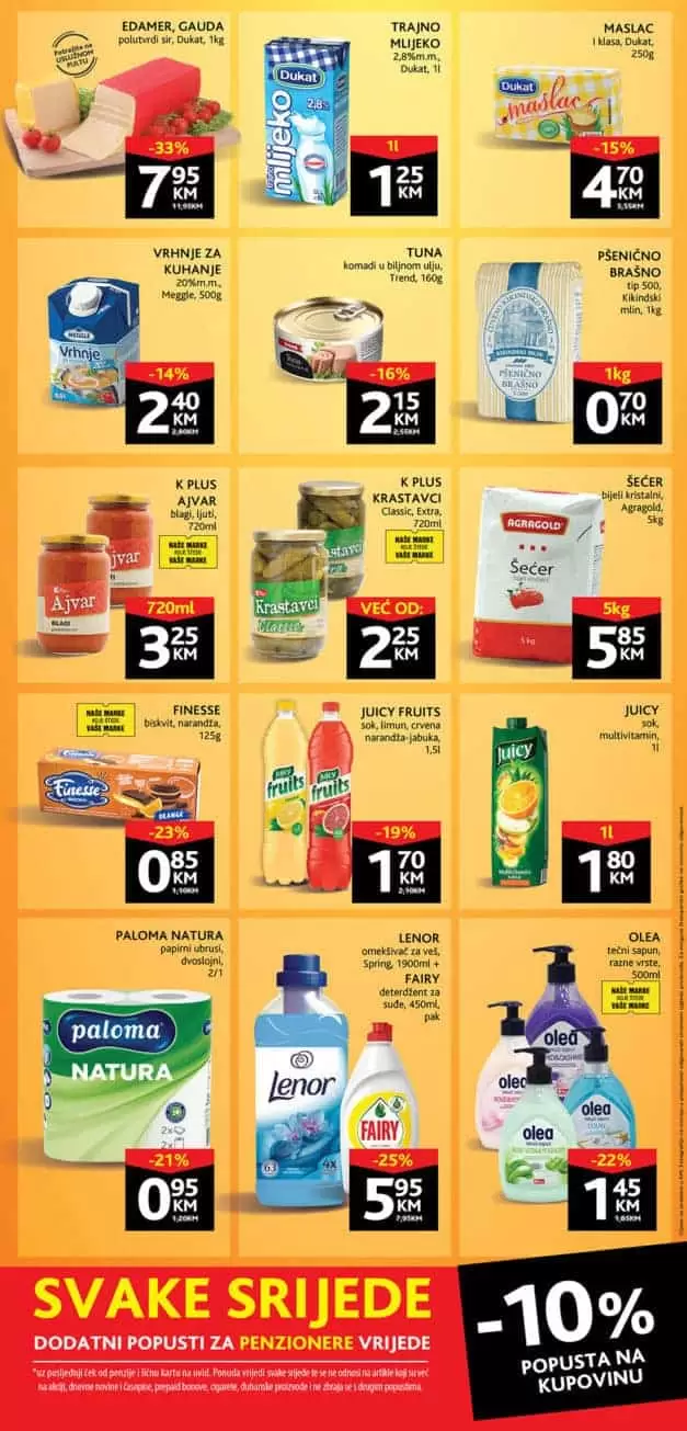 konzum katalog. konzum akcija. snizenje. akcija. popust.