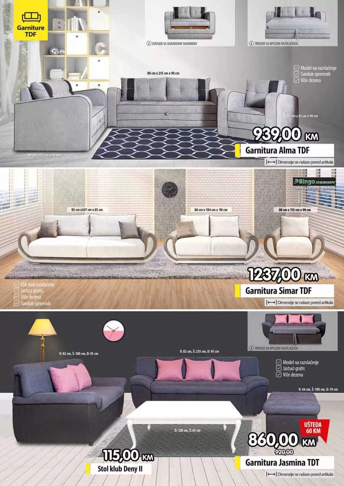 bingo katalog. bingo snizenje. bingo akcija. 