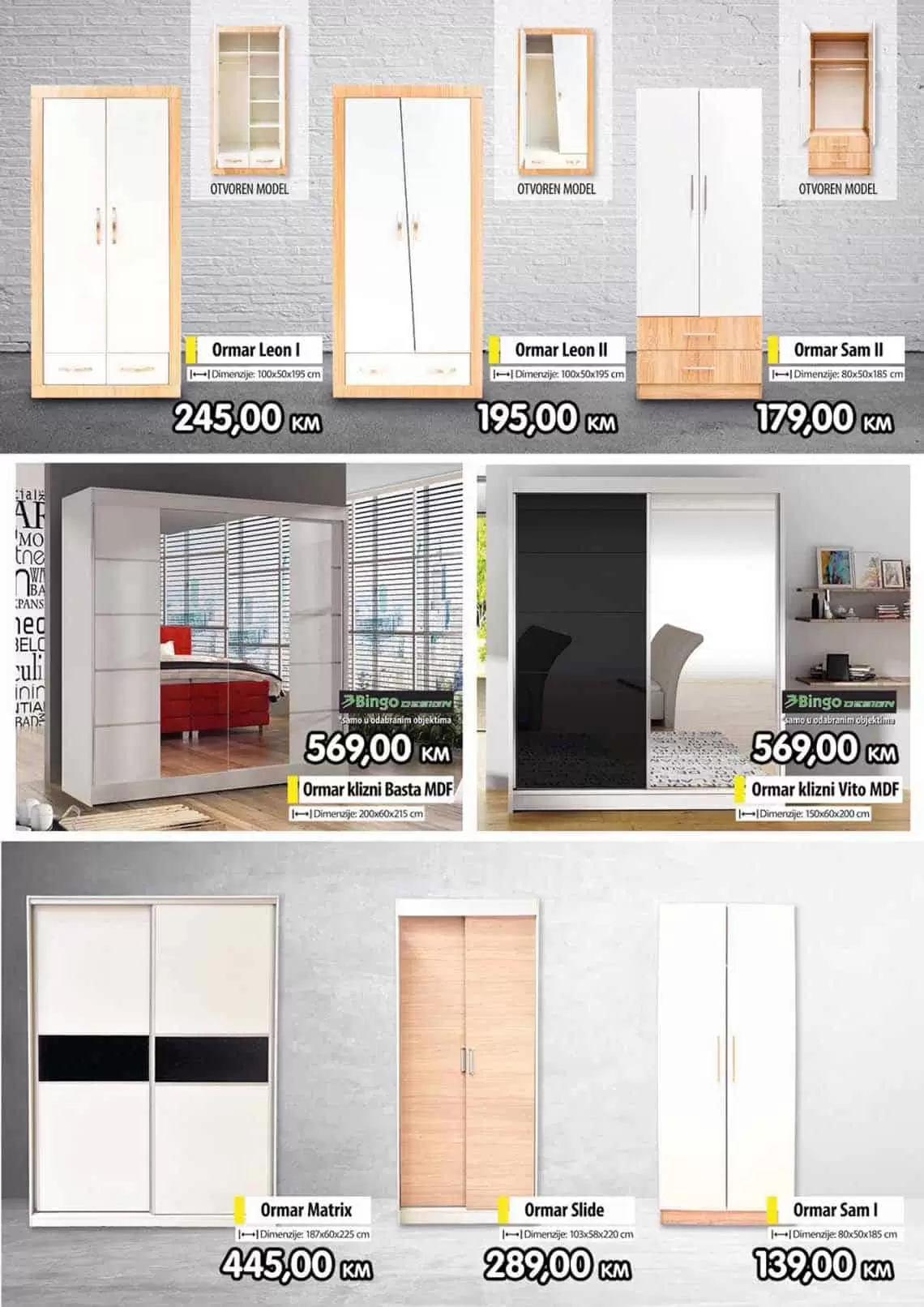 bingo akcijski katalog, snizenje. akcija. popust. snizeno. 