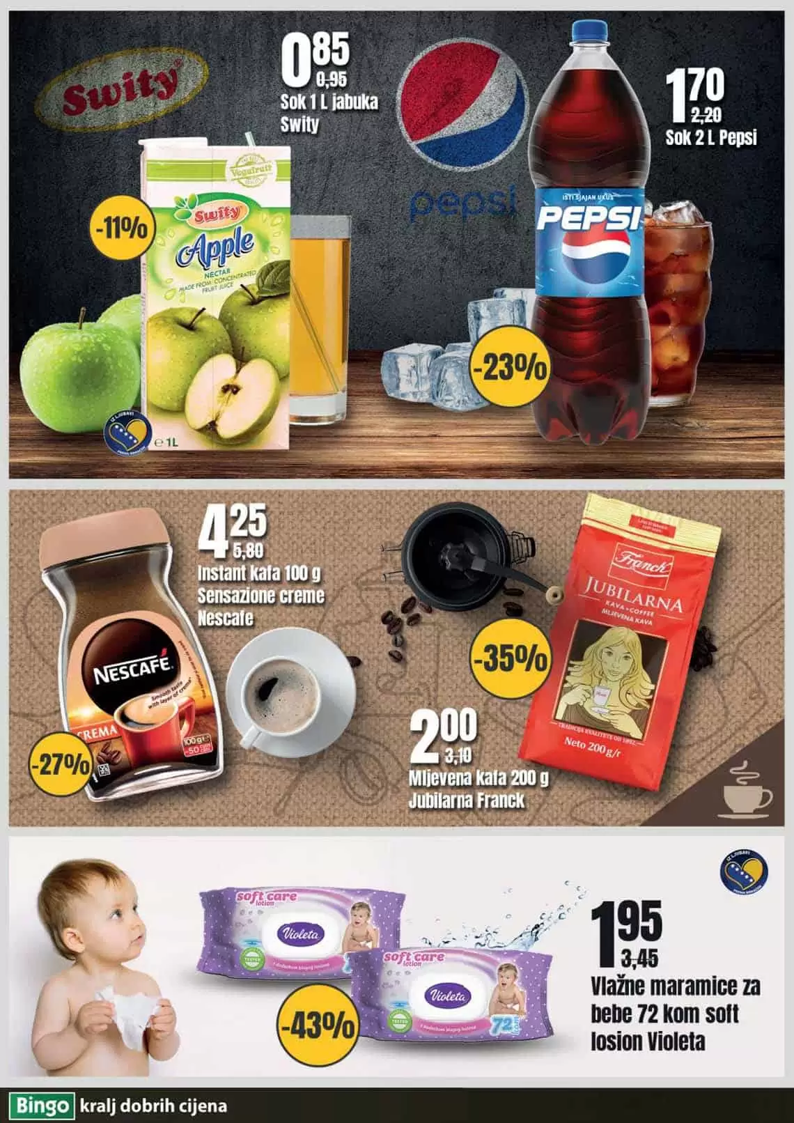 bingo akcijski katalog. bingo snizenje. bingo popusti. bingo magazin plus