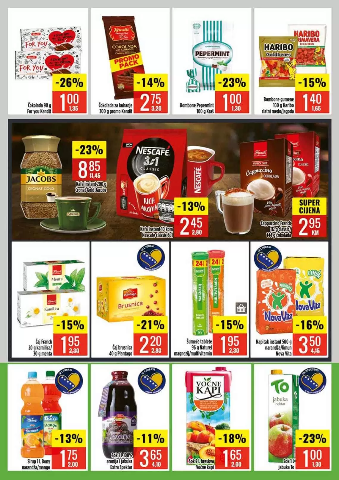 bingo akcijski katalog. snizenje. popust. akcija. snizeno. 